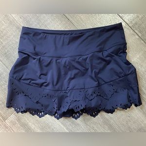 FILA Navy Tennis Skort 50+ UPF Size Medium